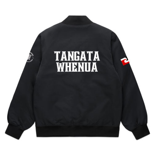 NEW PRE-ORDER TANGATA WHENUA BOMBER JACEKT