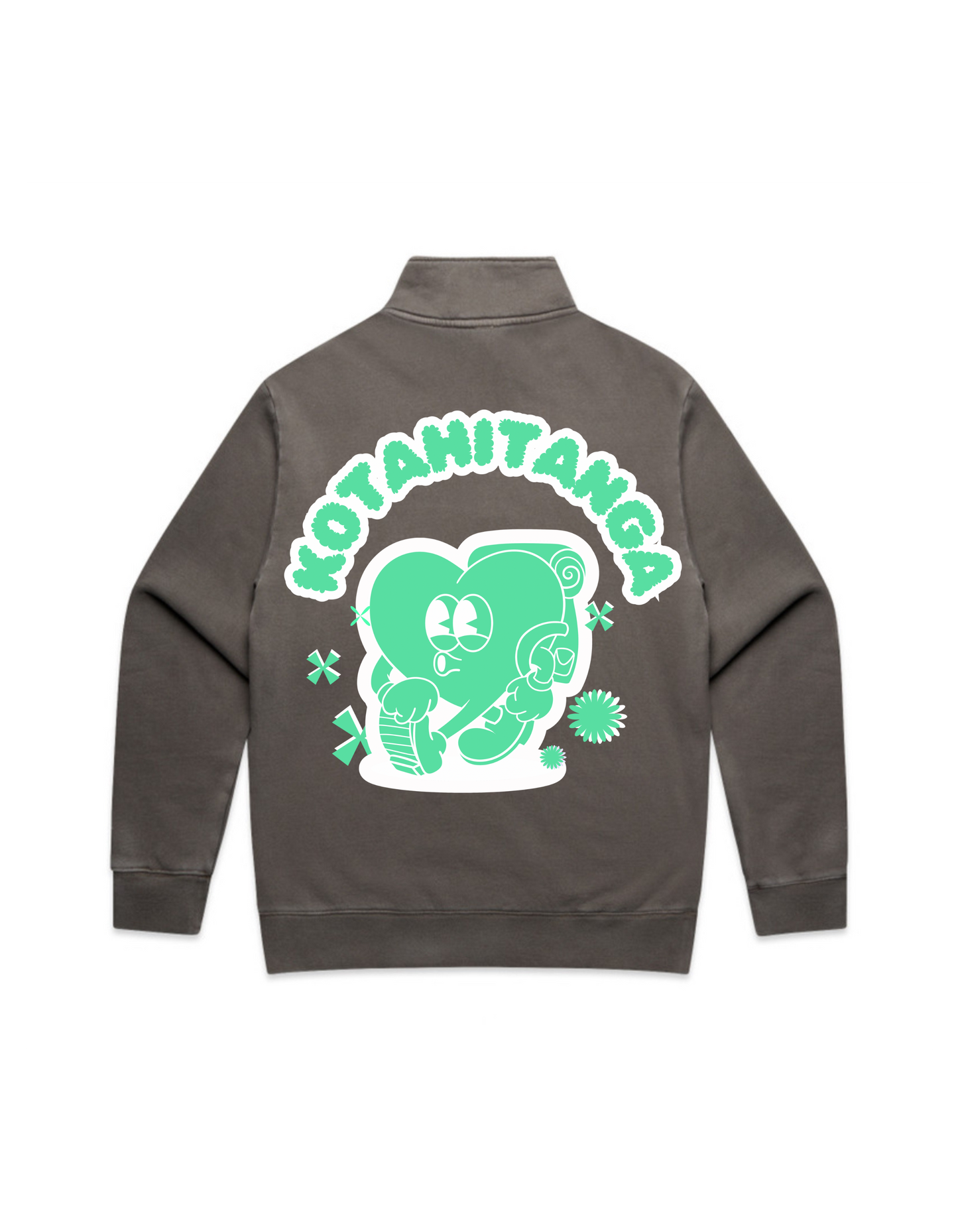 NEW KOTAHITANGA GLOW & DARK HALF ZIP CREWS