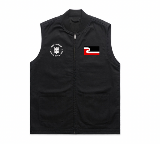 INSTOCK NEW TANGATA WHENUA CANVA VEST